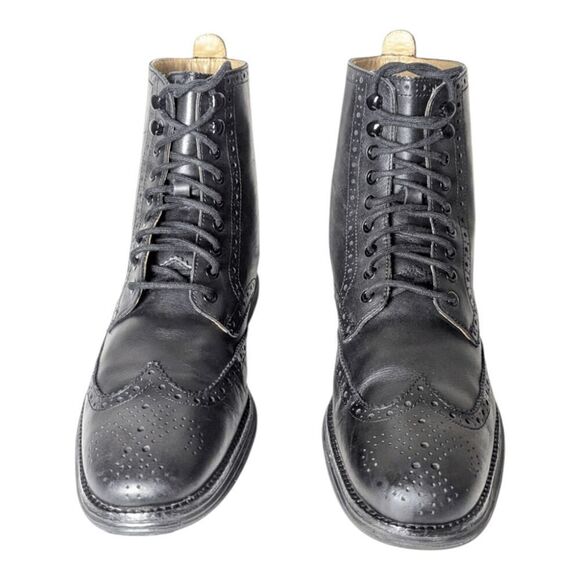 COLE HAAN Lunarguard Waterproof Leather Wingtip Boot Size 10.5M - Picture 4 of 7